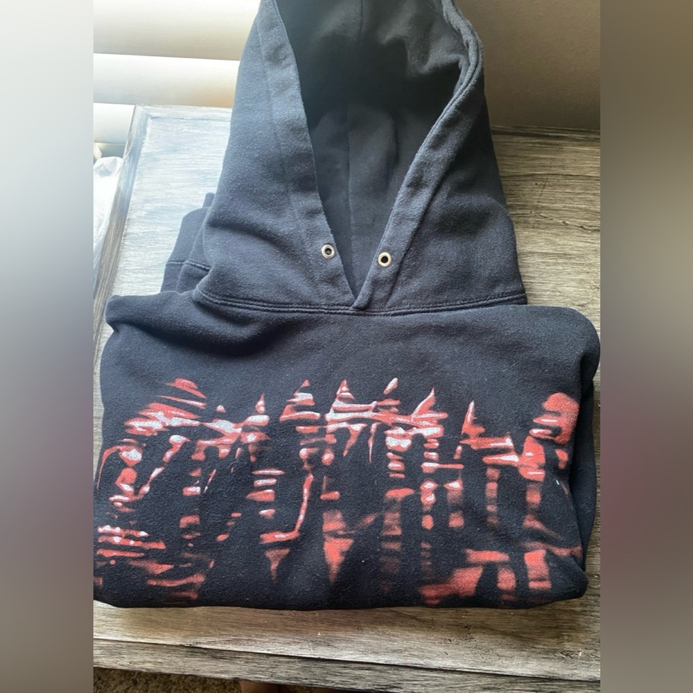 Revenge Red Moonlight Black Hoodie